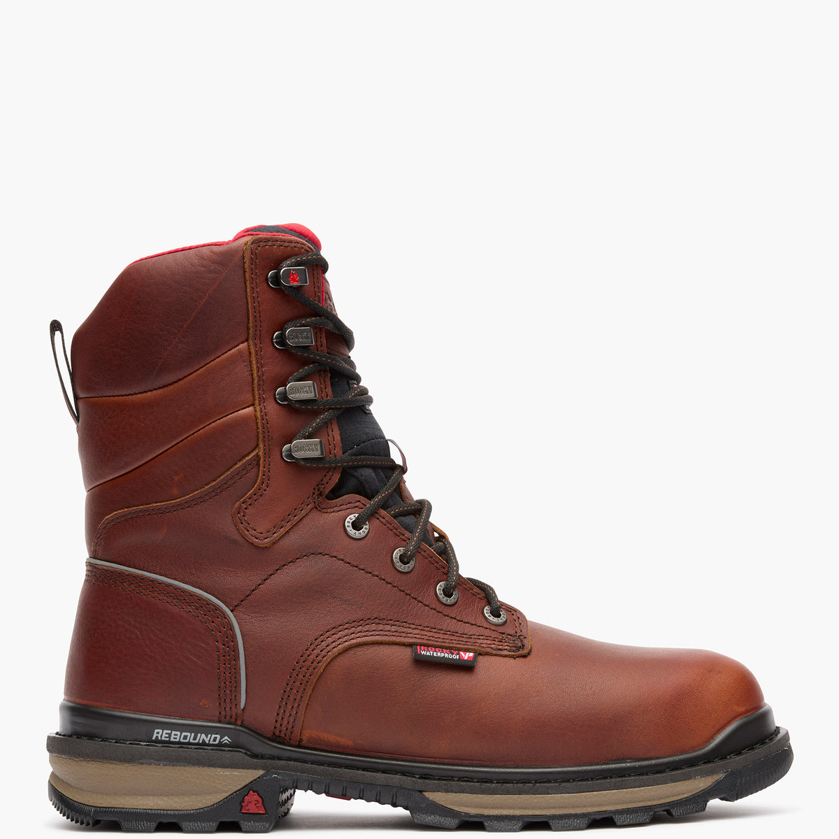 Rocky Rams Horn Composite Toe Waterproof 800G Insulated Work Boot - profile