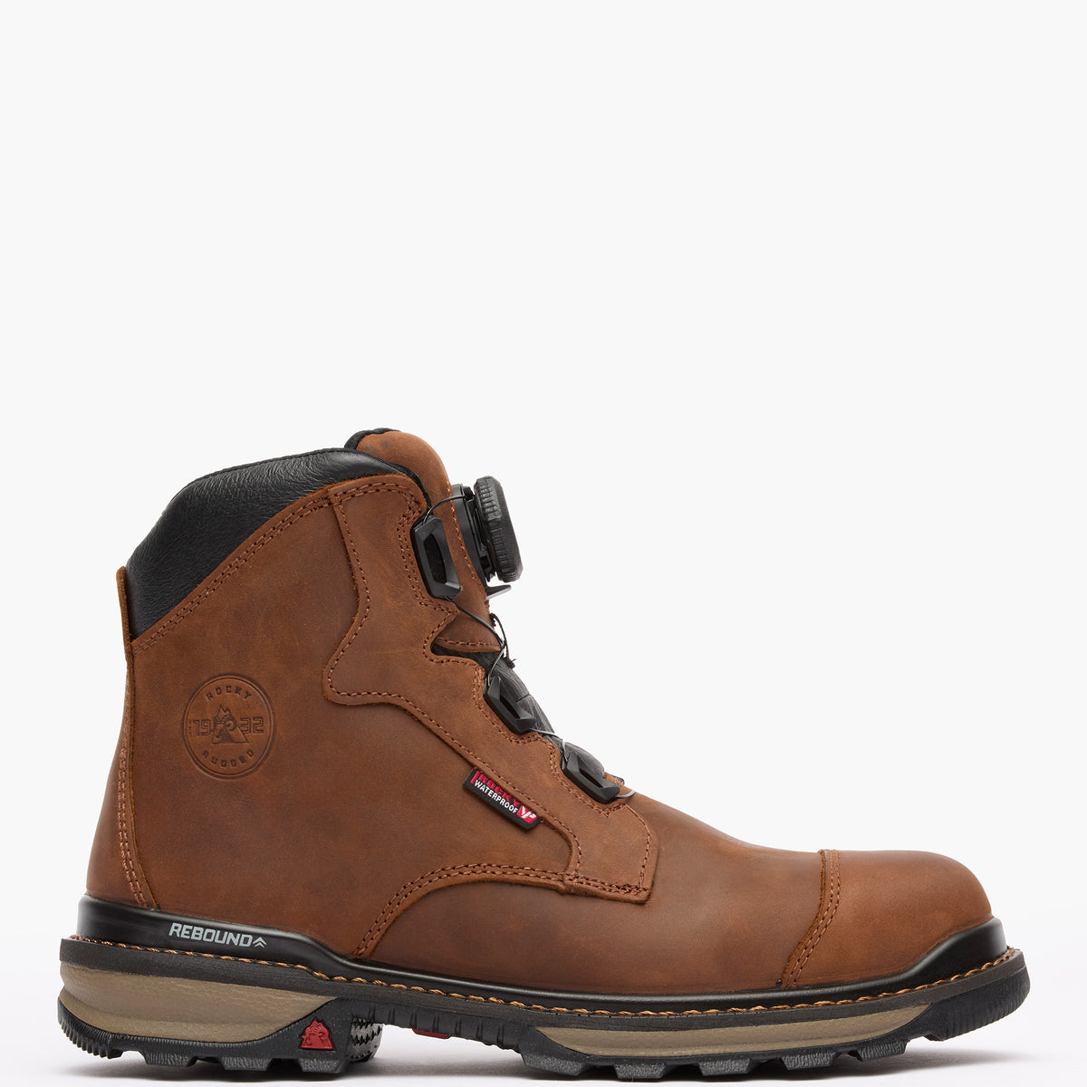 Rocky Rams Horn BOA Composite Toe Waterproof Work Boot - profile