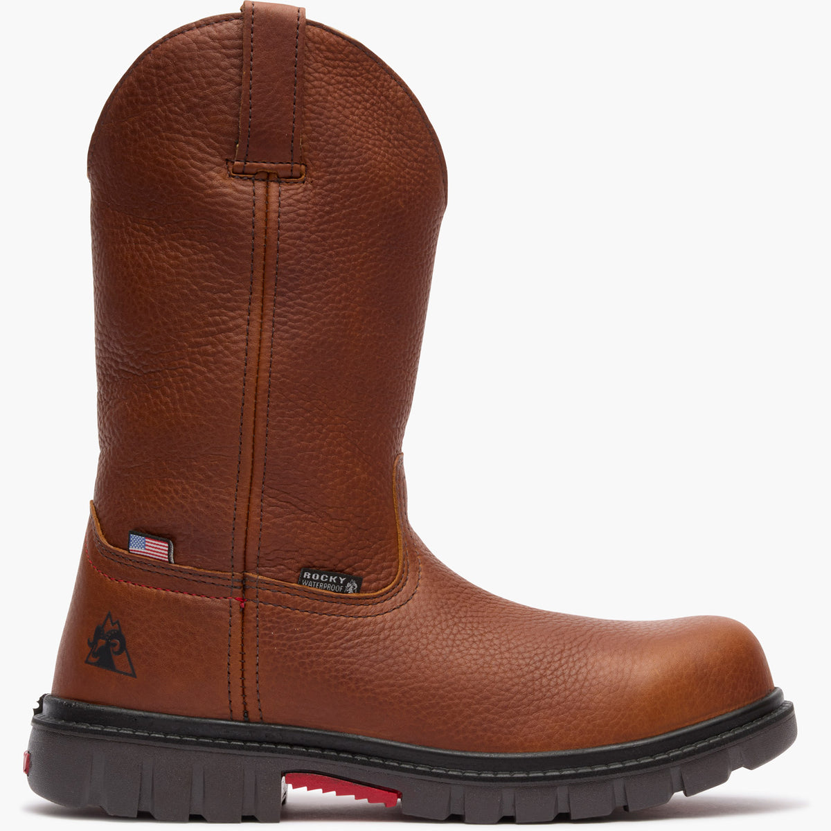 Rocky Worksmart Waterproof Composite Toe Pull-On Work Boot - profile
