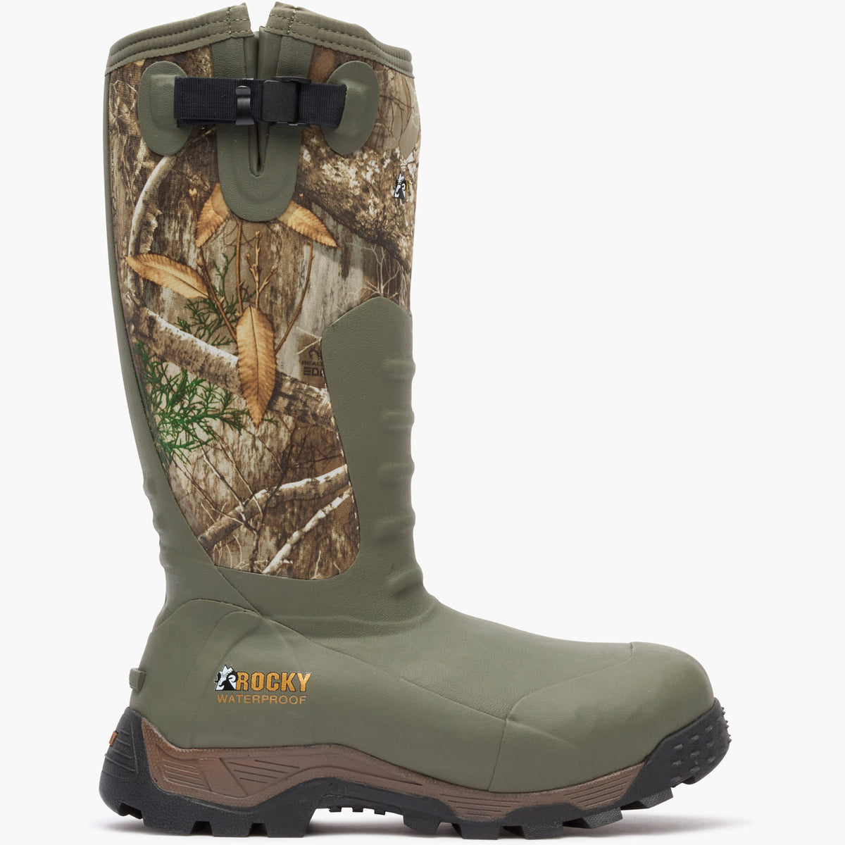 Rocky Sport Pro Rubber 1200G Insulated Waterproof Outdoor Boot - profile