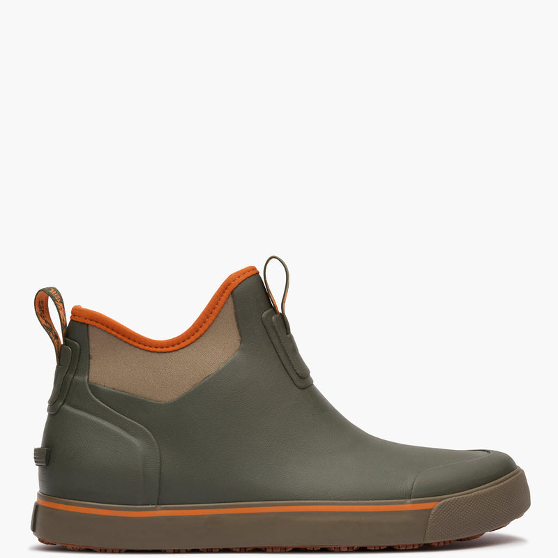 Rocky Dry-Strike Waterproof Green & Orange Deck Boot - profile