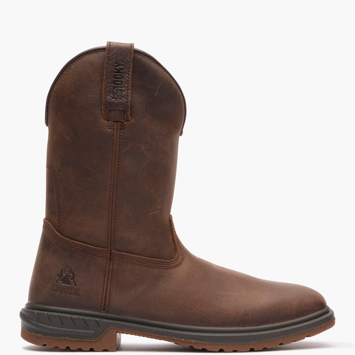 Rocky Worksmart Unlined Western Boot - profile