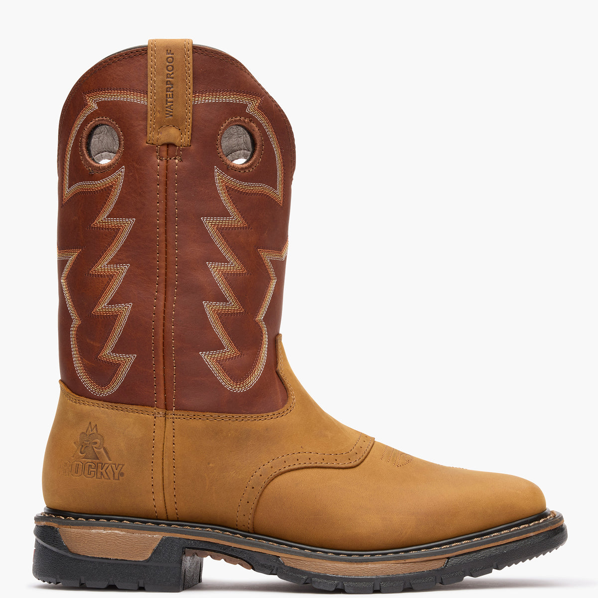Rocky Original Ride Waterproof Western Boot - profile