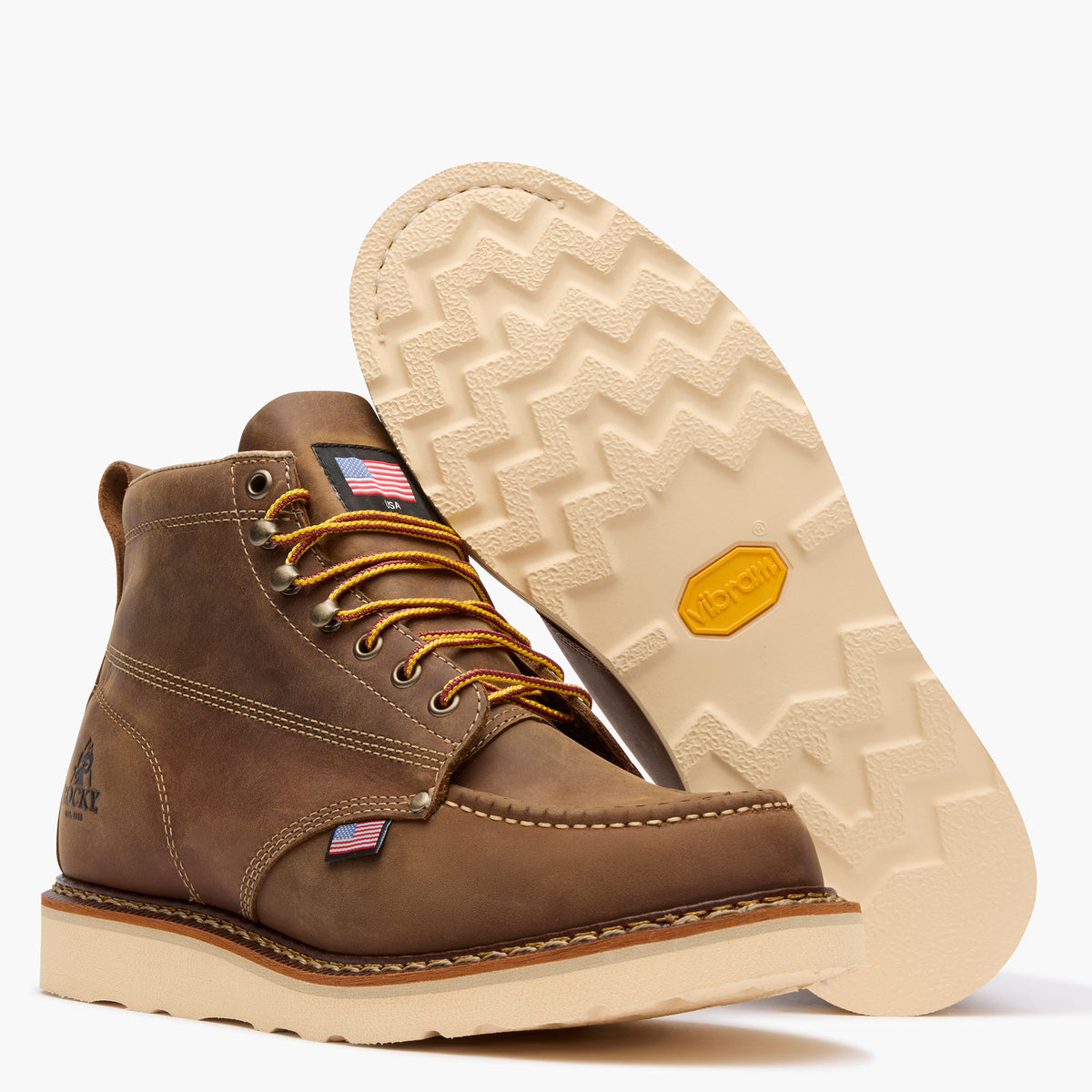 Rocky Heritage 32 USA-Made Work Boot