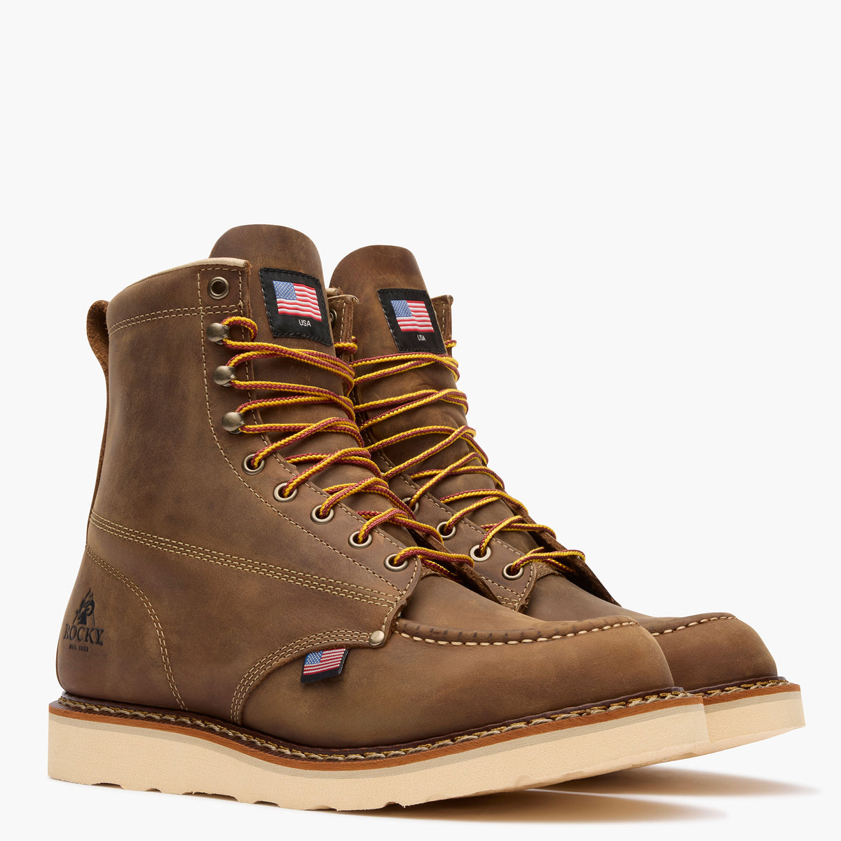 Rocky Heritage 32 USA-Made Work Boot