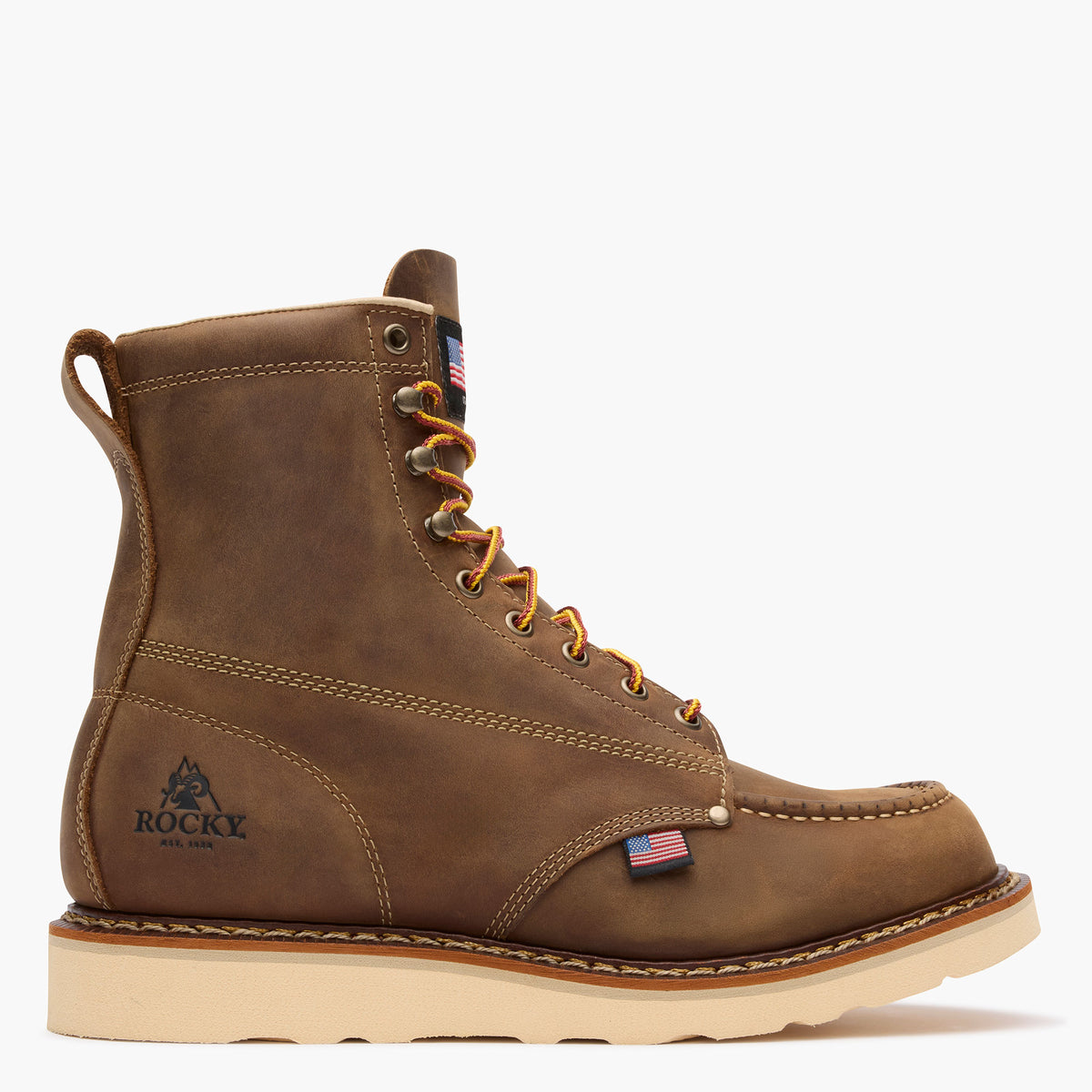 Rocky Heritage 32 USA-Made Work Boot