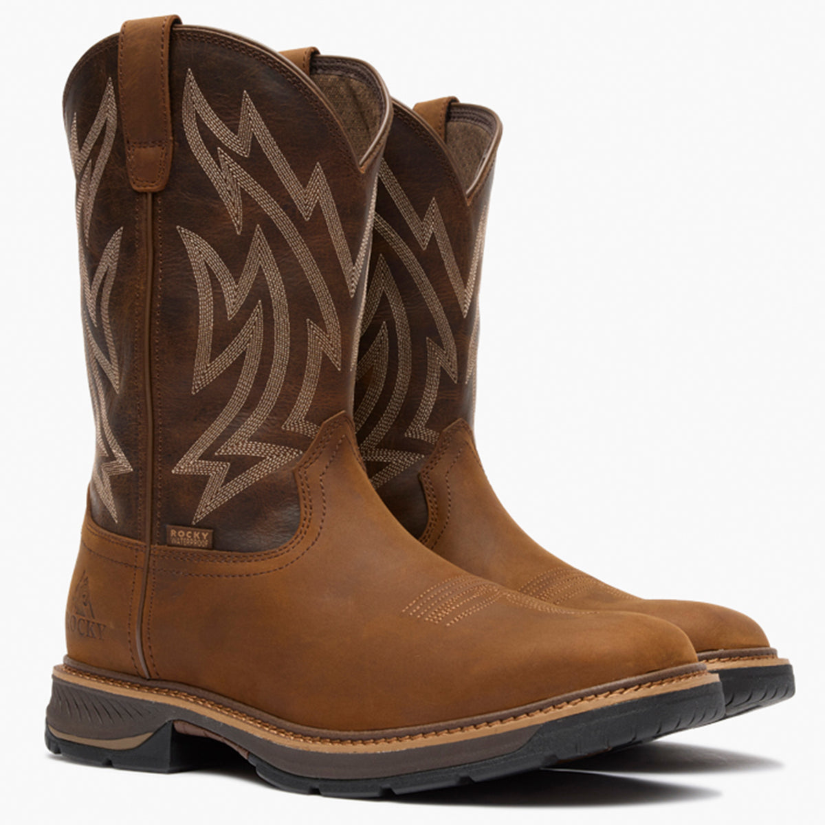 Rocky Ride LTE Waterproof Western Boot